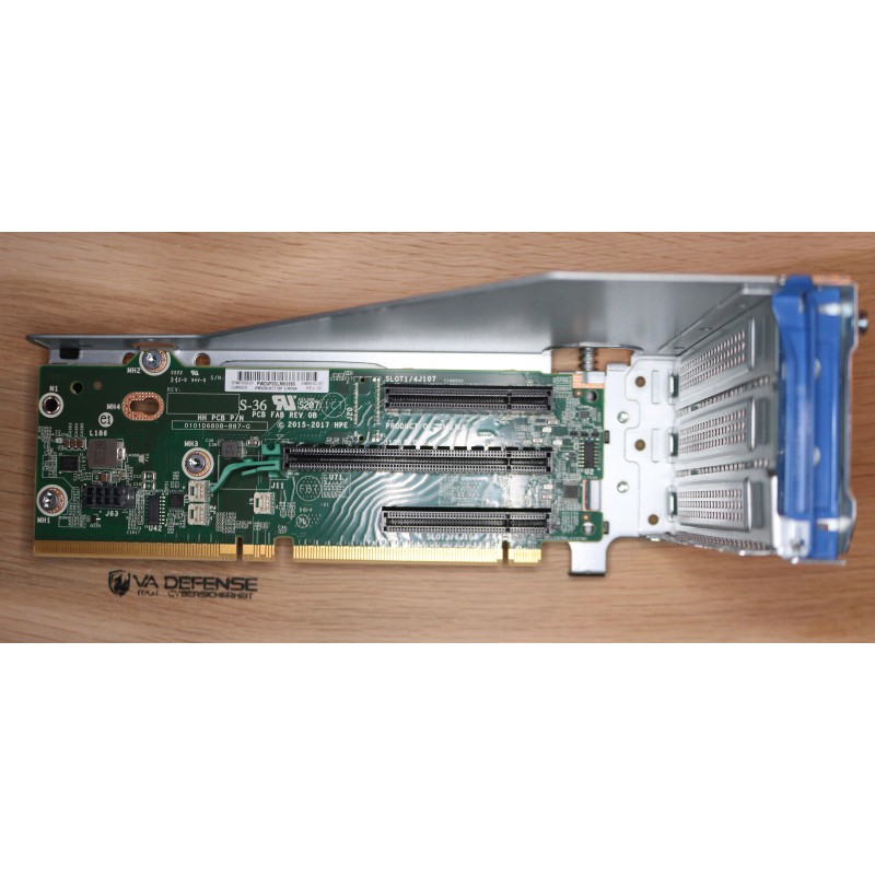 HPE Erweiterungsmodul Riser Cage – PCIe Gen3 x8/x16/x8 – Modellnummern 875058-001 / 870548-B21